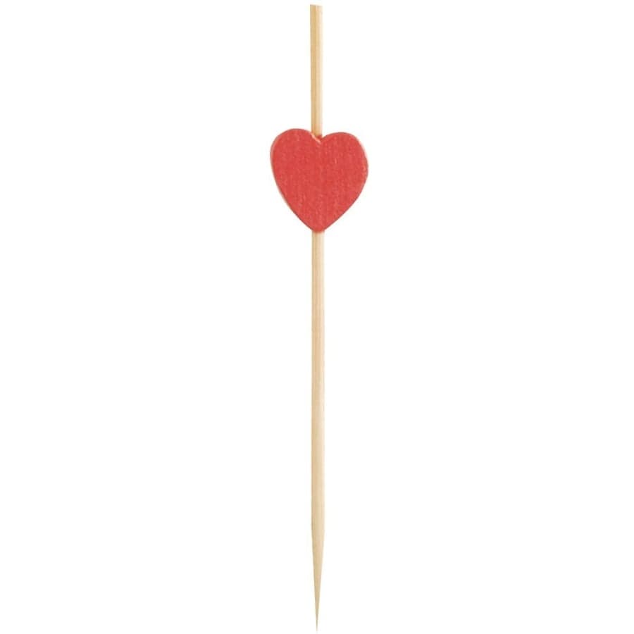 Papstar Heart Fingerfood-Spieße