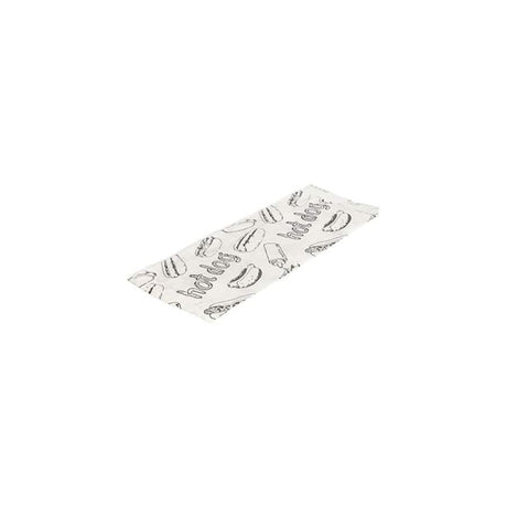 Papstar Hot Dog-Tüten, weiß, 21 x 8,5 cm