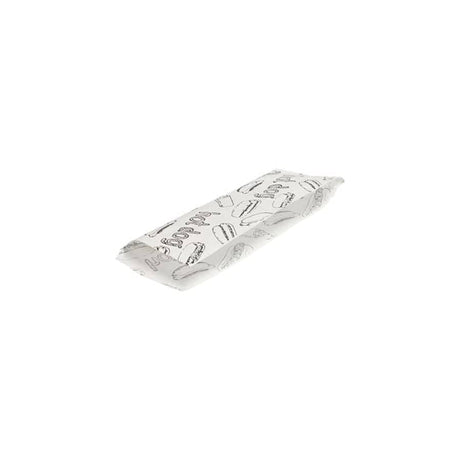Papstar Hot Dog-Tüten, weiß, 21 x 8,5 cm