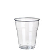 Papstar Hurricane Trinkbecher, glasklar