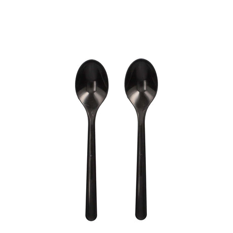 Papstar Kaffeelöffel, Bio-PP, schwarz 1 Karton (20 Packungen × 50 Stück)