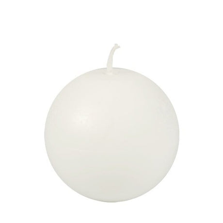 Papstar Kugelkerze Stearin, rund Ø 8 cm