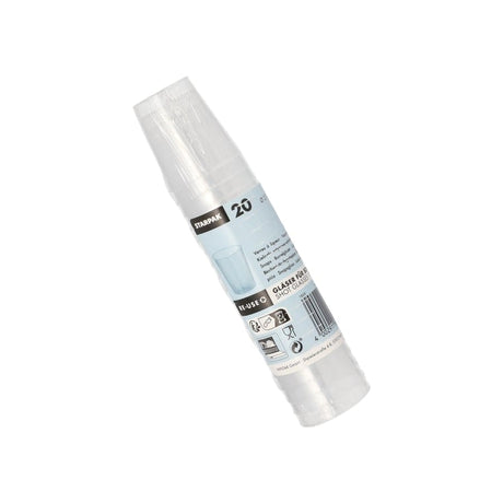 Papstar Mehrweg-Gläser, 2 cl, unzerbrechlich, transluzent