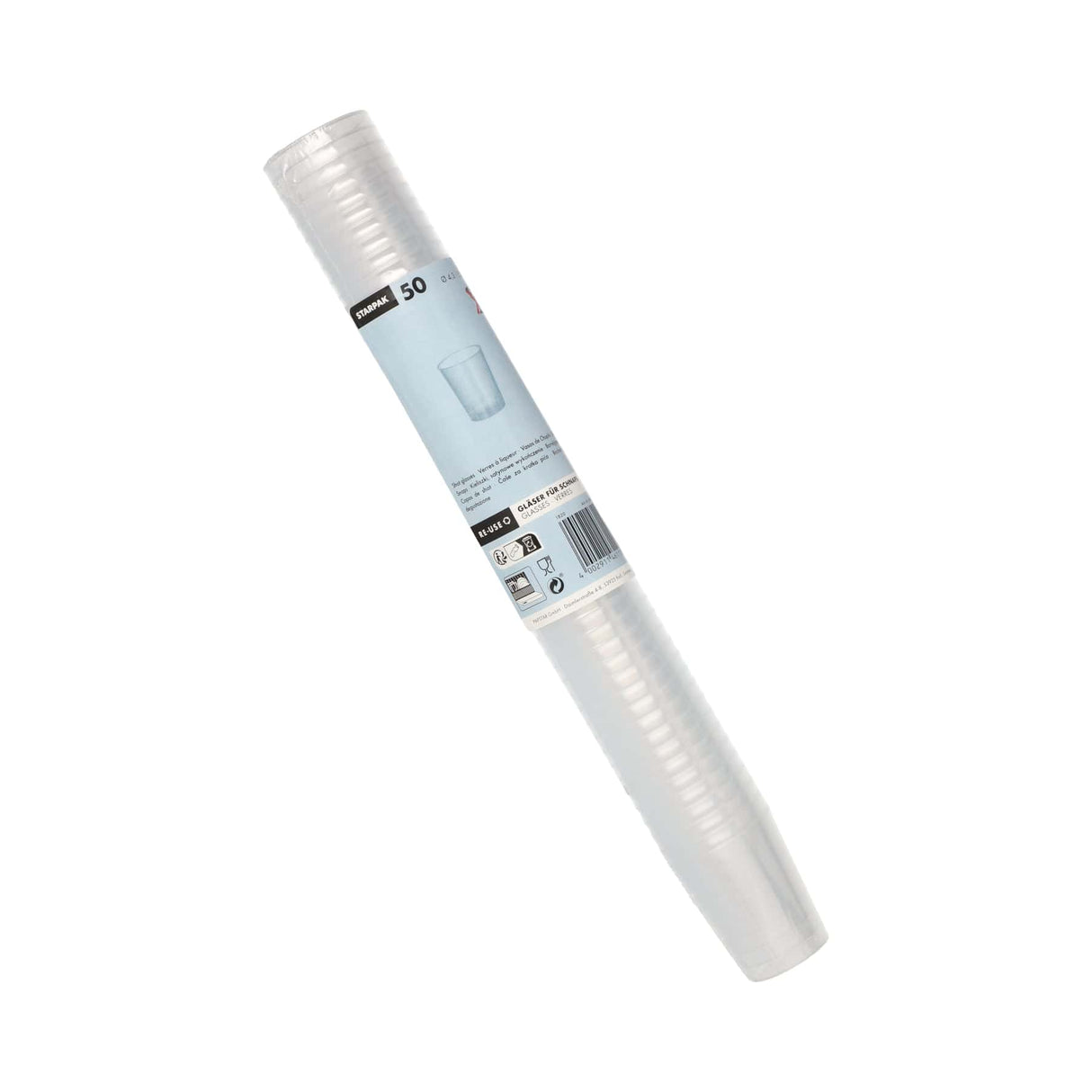 Papstar Mehrweg-Gläser, 4 cl, unzerbrechlich