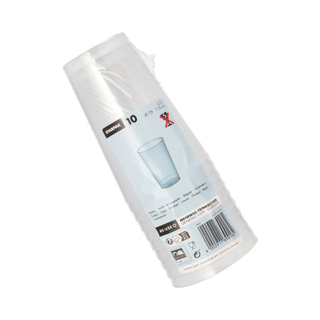 Papstar Mehrweg-Trinkbecher, 0,3 l, unzerbrechlich