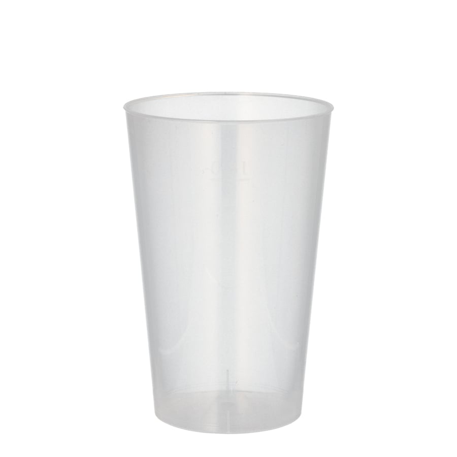 Papstar Mehrweg-Trinkbecher, 0,3 l, unzerbrechlich
