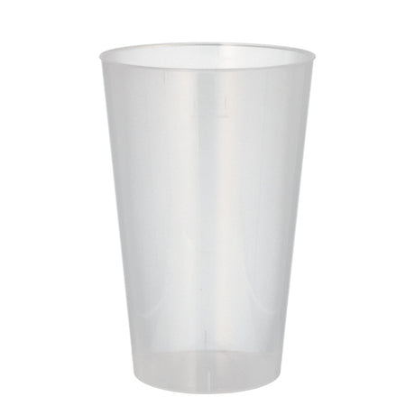 Papstar Mehrweg-Trinkbecher PP, 0,4 l, unzerbrechlich 1 Packung (10 Stück)