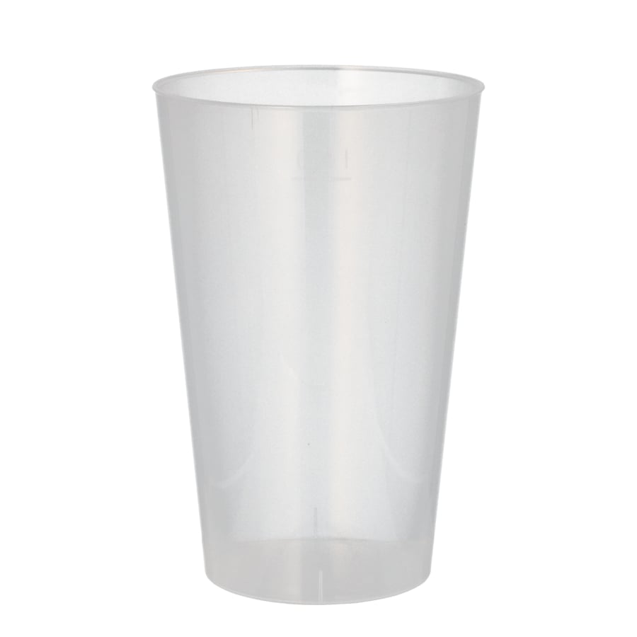 Papstar Mehrweg-Trinkbecher PP, 0,4 l, unzerbrechlich