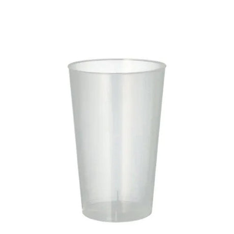 Papstar Mehrweg Trinkbecher unzerbrechlich, transluzent, PP 1 Karton (20 Packungen × 25 Stück × 3 l)