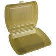 Papstar Menüboxen, EPS 7,5 cm x 24,3 cm x 20,8 cm 1 Packung = 100 Stück, ungeteilt