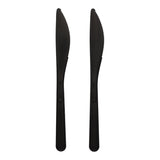 Papstar Messer, Bio-PP, schwarz 1 Karton (20 Packungen × 50 Stück)