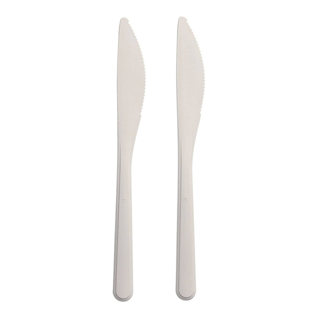 Papstar Messer, Bio-PP, weiß 1 Karton (20 Packungen × 50 Stück)