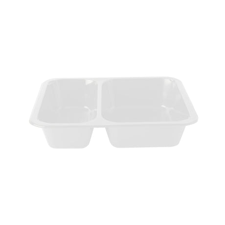 PAPSTAR Mikrowellenschalen Siegelschale, 1205 ml, 2-geteilt