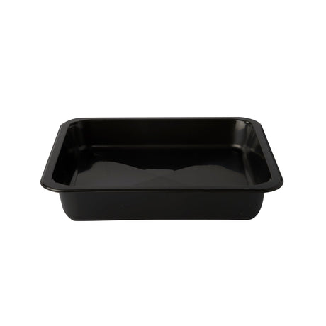PAPSTAR Mikrowellenschalen Siegelschale, 1330 ml, ungeteilt 1 Karton (10 Packungen × 50 Stück), Schwarz