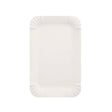 Papstar Pappteller, eckig, weiß 1 Packung (250 Stück), 10 x 16 cm
