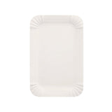 Papstar Pappteller, eckig, weiß 1 Packung (250 Stück), 11 x 17 cm