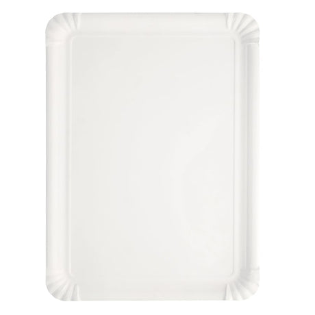 Papstar Pappteller, eckig, weiß 1 Packung (250 Stück), 16 x 23 cm
