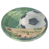 Papstar Pappteller, Football, 23 cm 1 Karton (20 Packungen × 10 Stück)