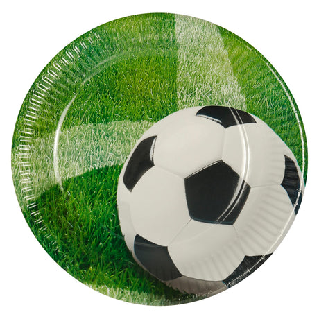 Papstar Pappteller, Football, 23 cm