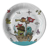 Papstar Pappteller, Pirate Crew, 23 cm