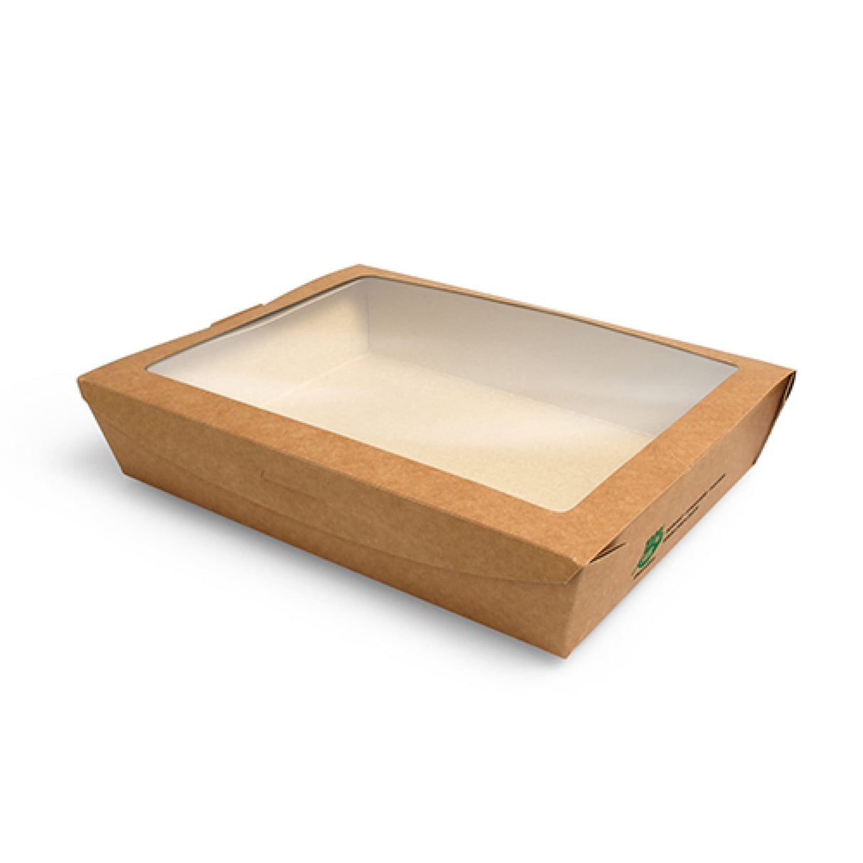 Papstar Pure „100% Fair“ Feinkostboxen, Pappe 1 Packung (40 Stück × 1500 ml)