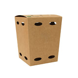 Papstar Pure „100% Fair“ Pommes-Frites-Boxen, Pappe 1 Packung (50 Stück), Klein