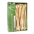 Papstar Pure Bambus Getränke-Quirle, Crown, 20 cm 1 Karton (10 Packungen × 100 Stück)