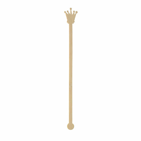 Papstar Pure Bambus Getränke-Quirle, Crown, 20 cm