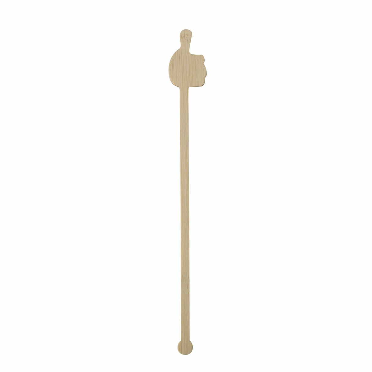 Papstar Pure Bambus Getränke-Quirle, Hands, 21 cm
