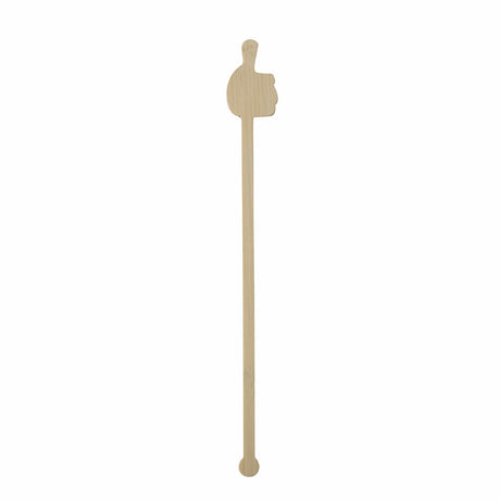 Papstar Pure Bambus Getränke-Quirle, Hands, 21 cm