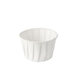 Papstar Pure Dressingbecher Papier, rund 1 Packung (100 Stück × 90 ml)