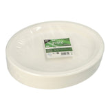 Papstar Pure Einwegteller, Zuckerrohr, oval 32 x 25,5 cm