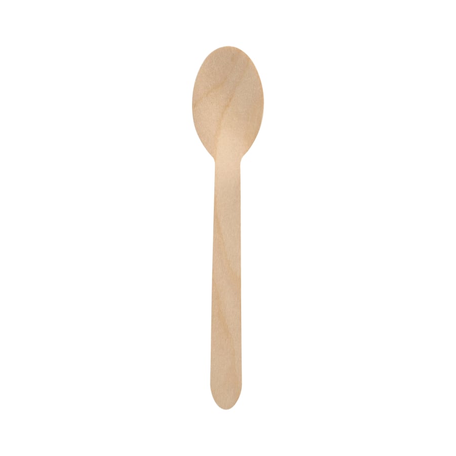 Papstar Pure Esslöffel Holz