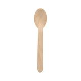 Papstar Pure Esslöffel Holz