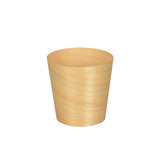 Papstar Pure Fingerfood-Schalen Holz, rund