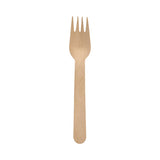 Papstar Pure Gabel Holz