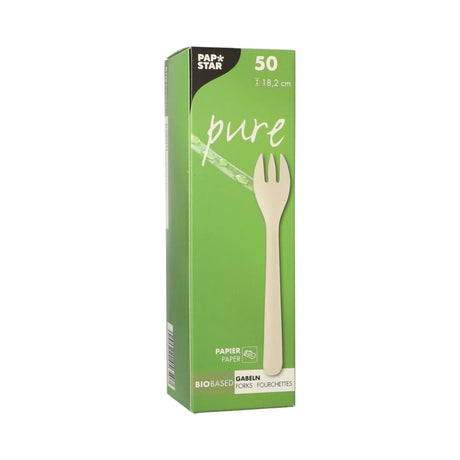 Papstar Pure Gabel Papier