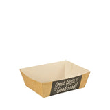 Papstar Pure Good Food Pommes-Frites-Trays 1 Packung (50 Stück), Klein