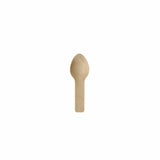 Papstar Pure Holz Fingerfood-Löffel, 7,6 cm