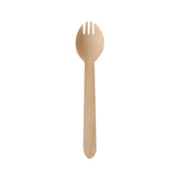 Papstar Pure Holz Göffel, 16 cm