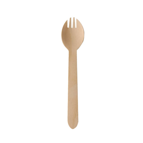 Papstar Pure Holz Göffel, 16 cm