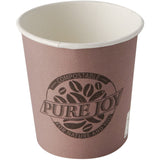 Papstar Pure Joy Trinkbecher, Pappe 1 Packung (80 Stück × 100 ml)