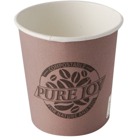 Papstar Pure Joy Trinkbecher, Pappe 1 Packung (80 Stück × 100 ml)