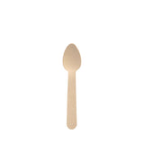Papstar Pure Kaffeelöffel Holz