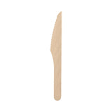 Papstar Pure Messer Holz