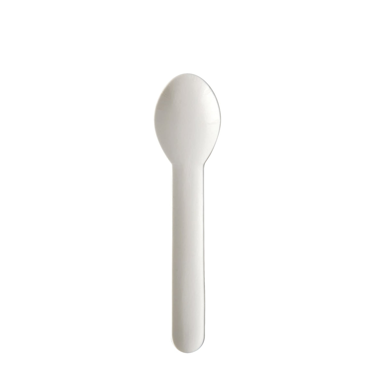 Papstar Pure Papier Kaffeelöffel, 13 cm, weiß