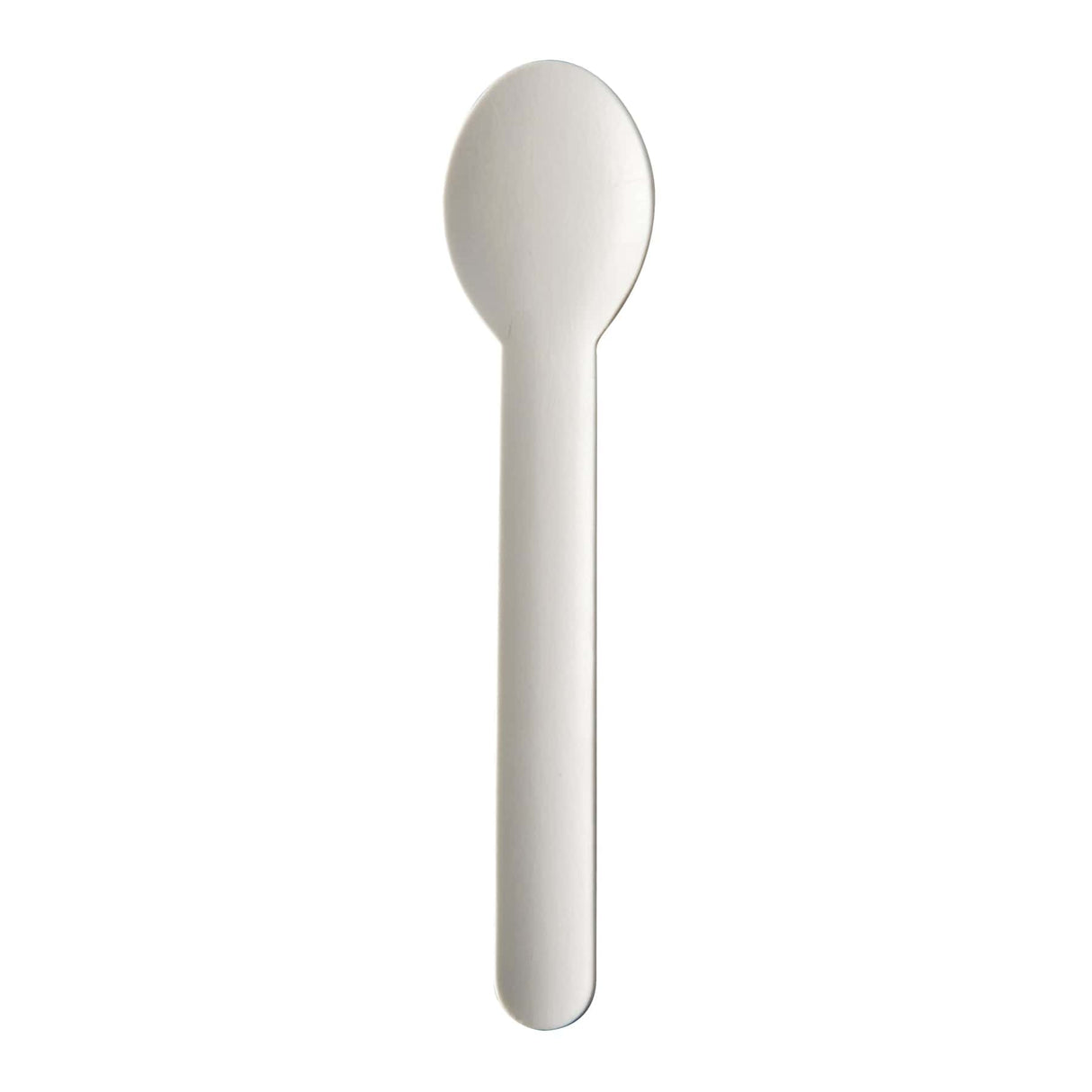 Papstar Pure Papier Löffel, 15,5 cm, weiß