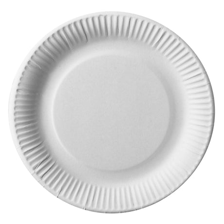 Papstar pure Pappteller, rund, Ø 23 cm, weiss