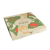 Papstar Pure Pizzakarton, Cellulose 1 Karton (100 Stück), 26 x 26 x 3 cm