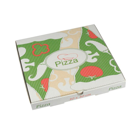 Papstar Pure Pizzakarton, Cellulose 1 Karton (100 Stück), 30 x 30 x 3 cm